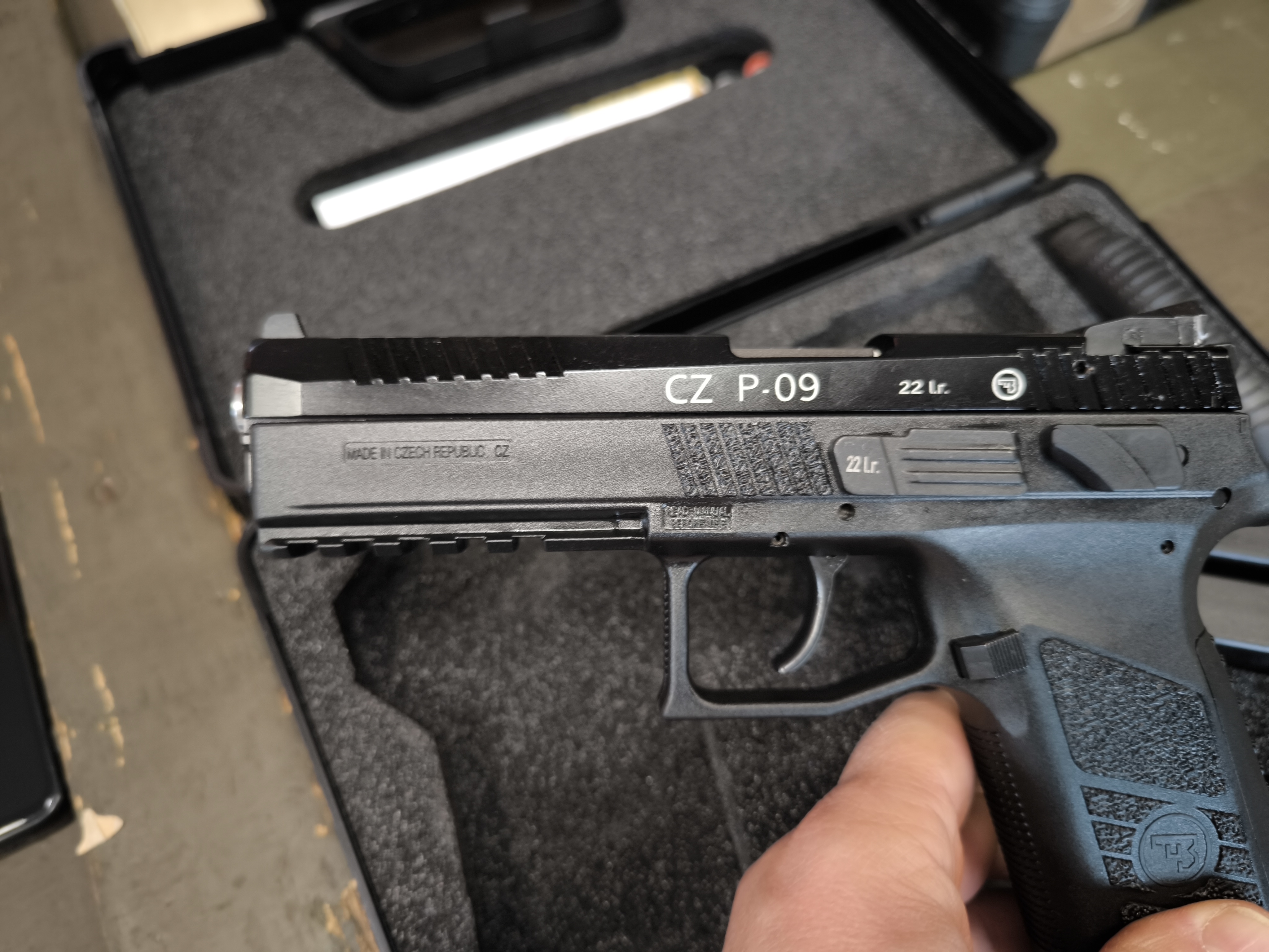 Wiatrówka CZ P-09 CO2 GBB 4,5 mm Black - sklep Militaria.pl
