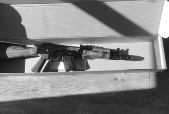 Mini Jack 7,62x39 drewno