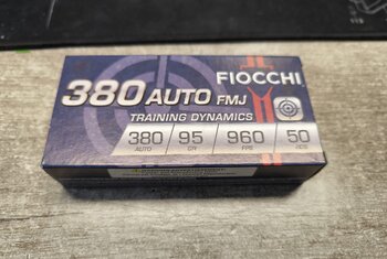 Fiocchi 380ACP/9x17 Browning/9mm Kurz