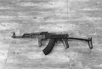Rumuński AKMS 7,62x39 nr AK2345