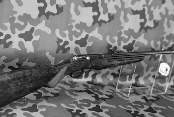 Karabinek Jednostrzałowy Kal.22LR Nr.B 142 
