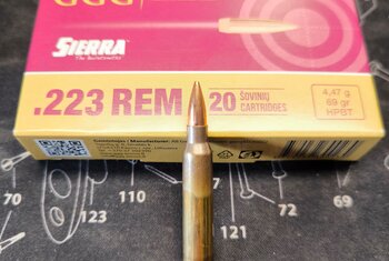 Amunicja GGG .223Rem 4,5g/69gr Sierra MatchKing op. 20szt