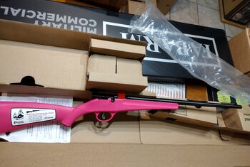 Karabinek Savage Rascal Pink kal. 22LR