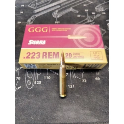 Amunicja GGG .223Rem 4,5g/69gr Sierra MatchKing op. 20szt