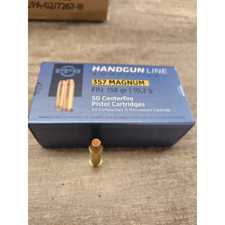 Amunicja PPU .357Magnum FPJ 10,2g 158gr op. 50szt