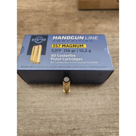 Amunicja PPU .357Magnum SJFP 10,2g 158gr op. 50szt