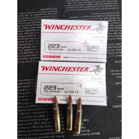 Amunicja Winchester .223Rem 55gr op. 20szt