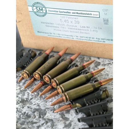 Amunicja 5,45x39 3,45g SM op. 100szt