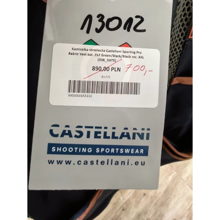 Kamizelka męska strzelecka Castellani Sporting Pro XXL