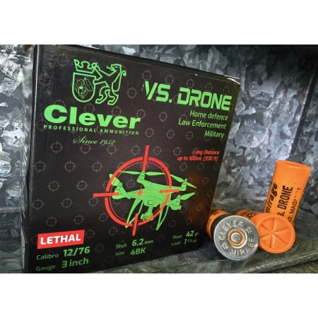 CLEVER Mirage T3 Magnum vs. Drone 42g kal. 12/76 op=25szt