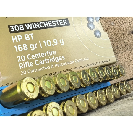 Amunicja PPU kal. .308 Win. MATCH HPBT 10,9g/168gr (20szt/opak)
