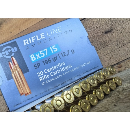 Amunicja PPU kal. 8x57IS SP 12,7g/196gr (20szt/opak)