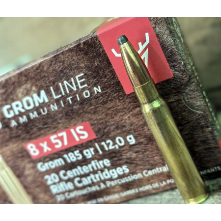 Amunicja PPU kal. 8x57IS GROM 12,0g/185gr (20szt/opak)