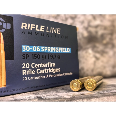 Amunicja PPU kal. .30-06 Sprg. SP 9,7g/150gr (20szt/opak)