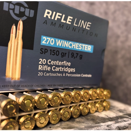 Amunicja PPU kal. .270 Win. SP 9,7g/150gr (20szt/opak)