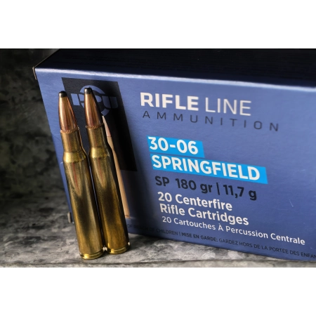 Amunicja PPU kal. .30-06 Sprg. SP 11,7g/180gr (20szt/opak)