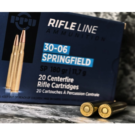 Amunicja PPU kal. .30-06 Sprg. SP 11,7g/180gr (20szt/opak)