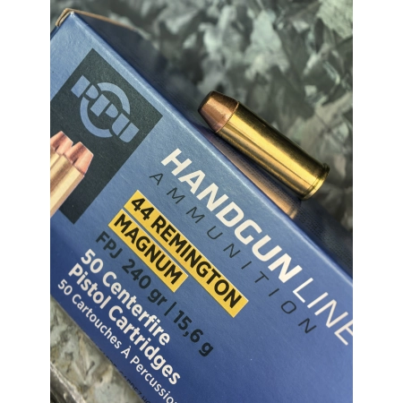 Amunicja PPU kal. .44 Rem. Mag. JHP 15,6g/240gr (50szt/opak)