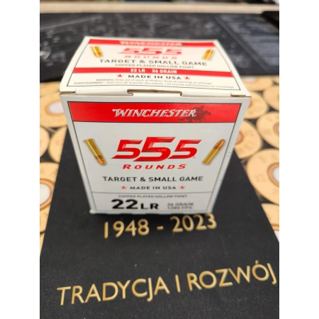 Amunicja 22 LR Winchester Super-X 36gr op. 555szt