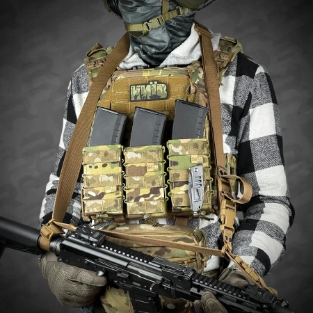Trzypunktowy pas RAGNAROK HEL Sling Gen.II Coyote